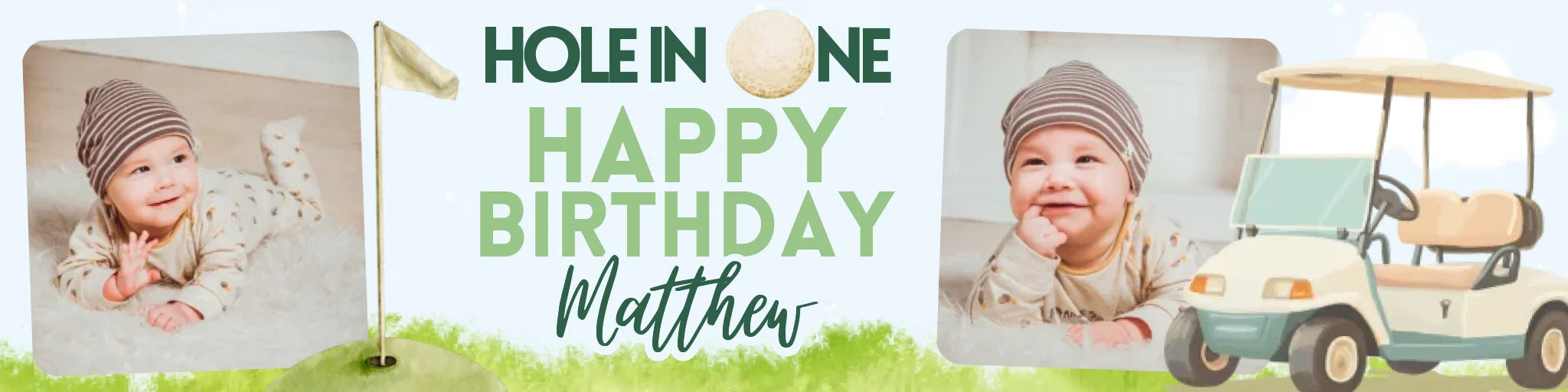 Party Banner Mockup