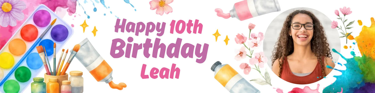 Party Banner Mockup