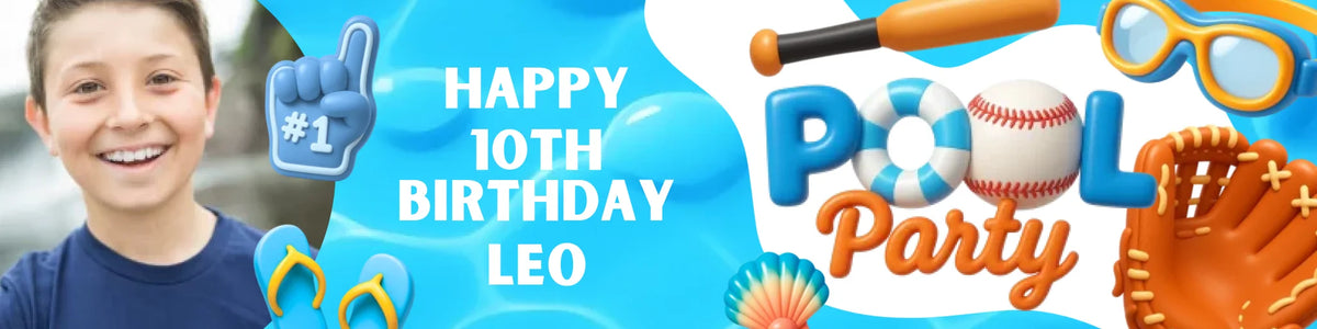 Party Banner Mockup