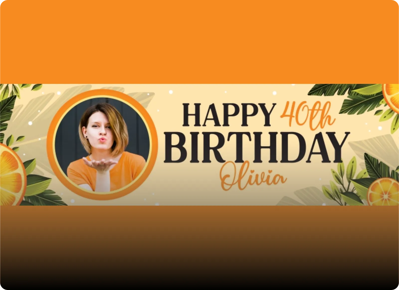 Personalised party banners collection - MegaPrints